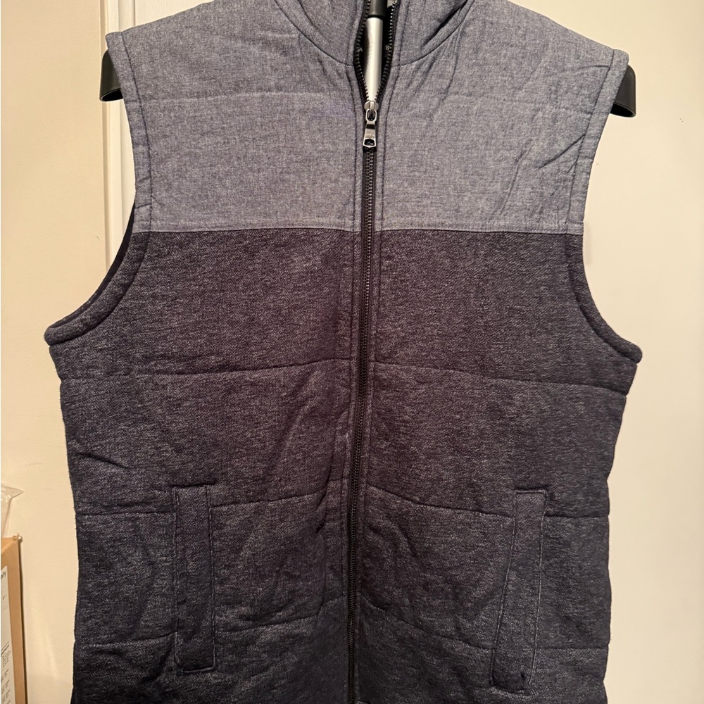 Banana Republic Blue and Gray Vest